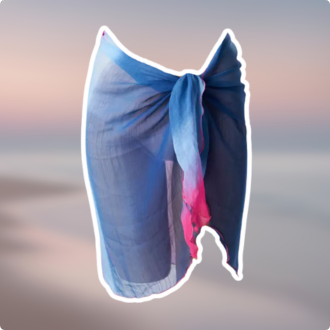 Débardeur bleu