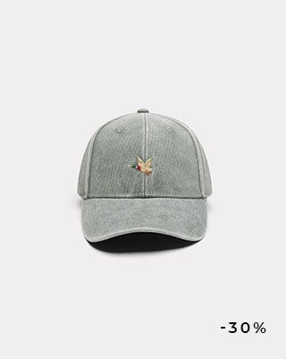CASQUETTE CITY CAP WASH VERT
