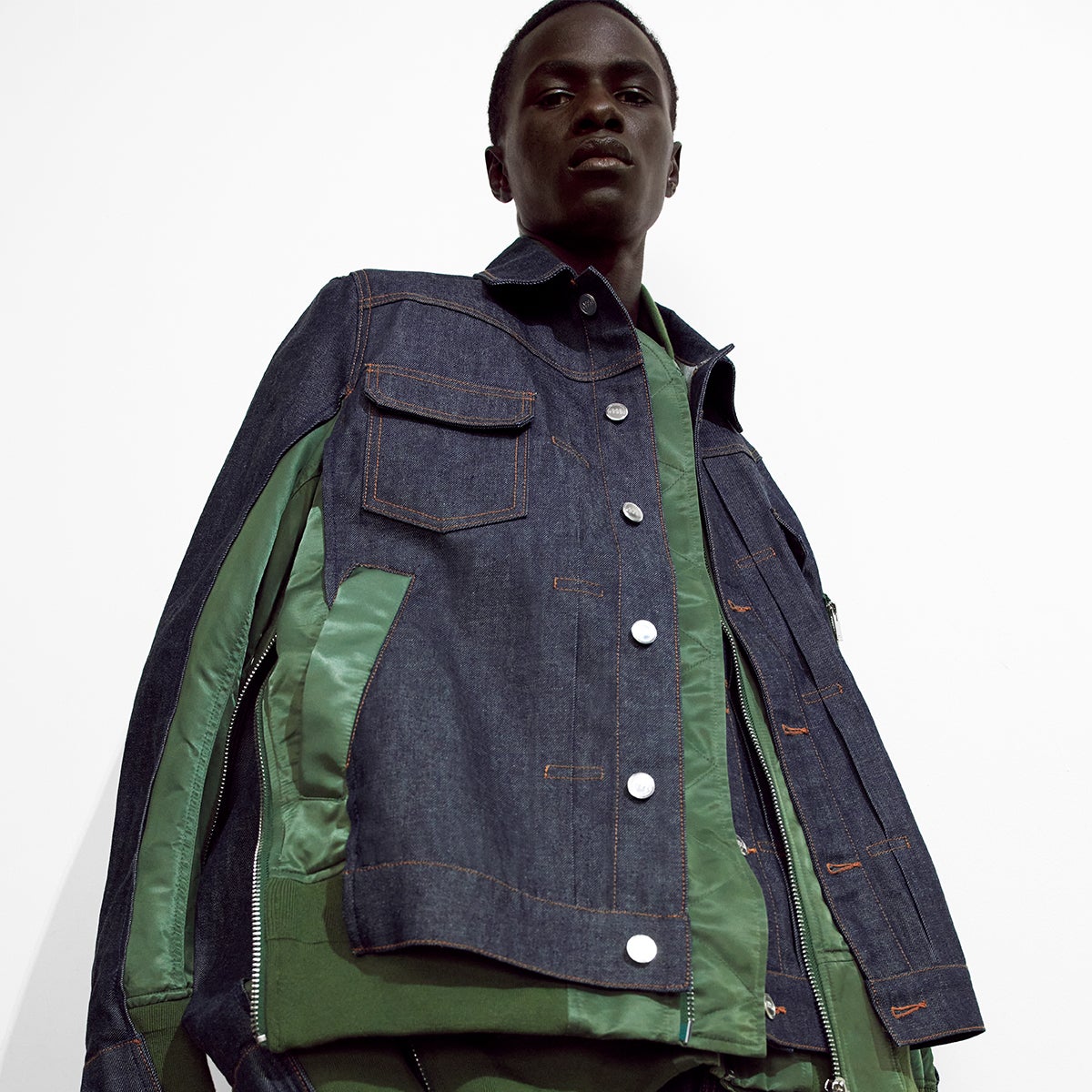A.P.C. X SACAI