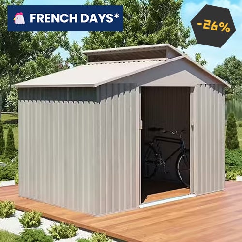 Abri de jardin Métal / Bois